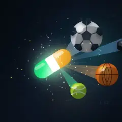 Kapsułka z lekami i piłki sportowe (piłka nożna, koszykówka, tenis, hokej) na tle wykresów. Szansa na wygraną over 2.5.