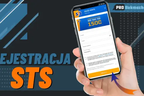 STS rejestracja bez dowodu na telefonie. Załóż konto i skorzystaj z promocji 150C.